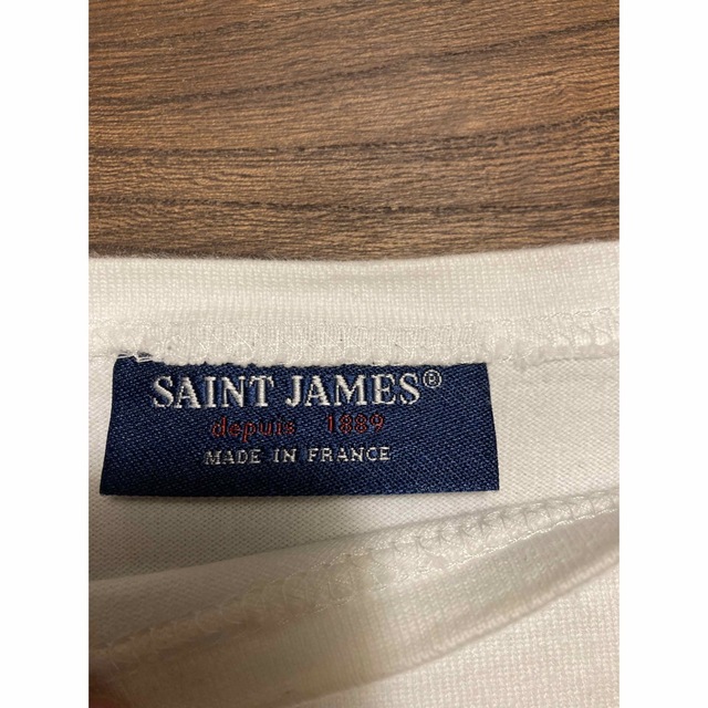 SAINT JAMES(セントジェームス)の【美品】セントジェームス　青白ボーダーシャツ レディースのトップス(カットソー(長袖/七分))の商品写真