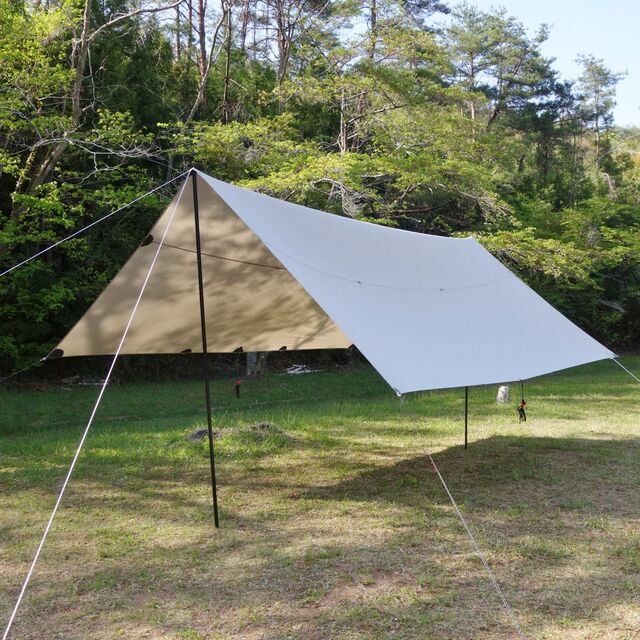 美品 タトンカ TATONKA Tarp 1 TC タープ 1 2465-321 ポリコットン 日除け キャンプ アウトドア