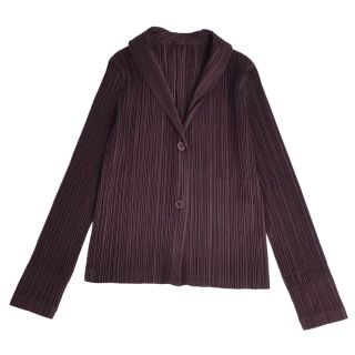 極美品 プリーツプリーズ イッセイミヤケ PLEATS PLEASE カーディガン プリーツ ロングスリーブ 長袖 トップス レディース 3(L相当) ブラウン 極美品 プリーツプリーズ イッセイミヤケ PLEATS PLEASE カーディガン プリーツ ロングスリーブ 長袖 トップス レディース 3(L相当) ブラウン