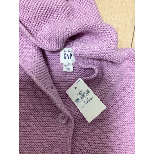 GAP(ギャップ)のGAP カーディガン　80 キッズ/ベビー/マタニティのベビー服(~85cm)(カーディガン/ボレロ)の商品写真