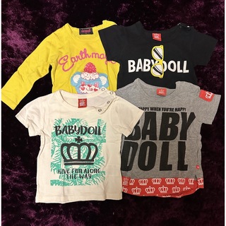 ベビードール(BABYDOLL)のBABYDOLL･EarthMagic 90cm まとめ売り(Tシャツ/カットソー)