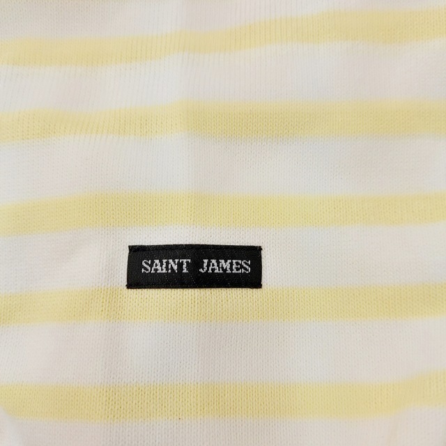 SAINT JAMES(セントジェームス)のSAINT JAMES バスクシャツ カットソー 長袖Tシャツ ボーダー 36 レディースのトップス(カットソー(長袖/七分))の商品写真
