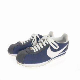 ナイキ(NIKE)のNIKE CORTEZ NYLON 28.5㎝ 紺 807472-410(スニーカー)