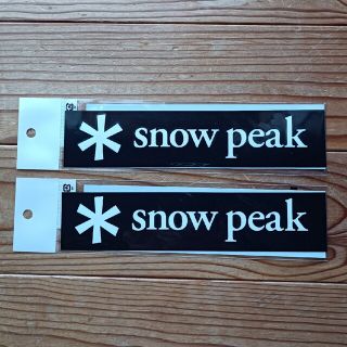 スノーピーク ステッカー アスタリスクS ２枚 snow peak(その他)