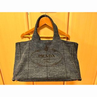 プラダ(PRADA)のPRADA カナパトート　デニム(トートバッグ)