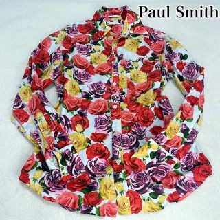 ポールスミス(Paul Smith)の【希少】ポールスミス ロンドン 花柄 長袖 シャツ ボタニカル 薔薇　古着(シャツ)