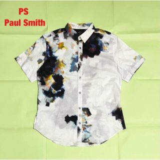 ポールスミス(Paul Smith)の【人気】PS Paul Smith　ポールスミス　総柄シャツ　ペイントデザイン(シャツ)