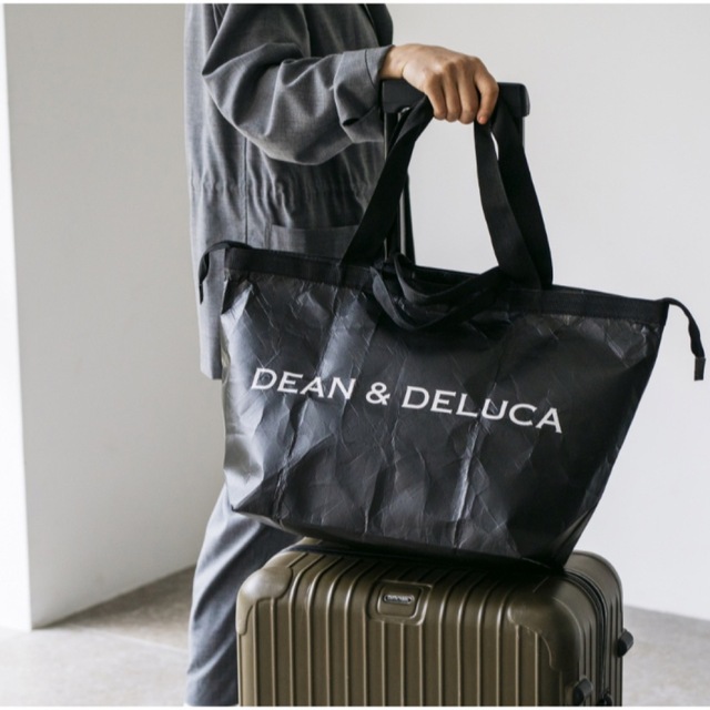 DEAN & DELUCA(ディーンアンドデルーカ)のDEAN & DELUCA　トラベルバッグ ブラック レディースのバッグ(トートバッグ)の商品写真