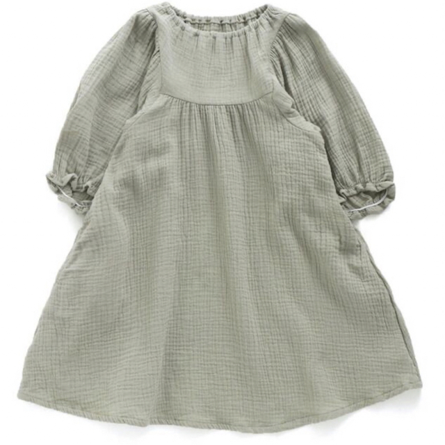 apres les cours(アプレレクール)のapres les cours ダブルガーゼワンピース キッズ/ベビー/マタニティのキッズ服女の子用(90cm~)(ワンピース)の商品写真