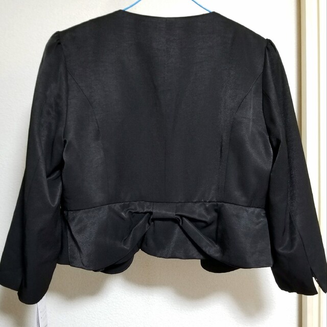ボレロ ジャケット パーティー用　ブラック　L レディースのフォーマル/ドレス(その他)の商品写真