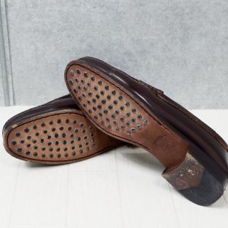 【美品】トッズ コインローファー レザー ダークブラウン ブランド刻印 36