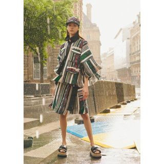 sacai ラグジャガードジャケット　美品