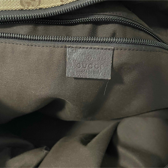 Gucci - 【極美品】GUCCI グッチ 舟形トート シェリーライン GG