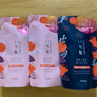 イチカミ(いち髪)の《シャンプー&コンディショナー》いち髪 濃密W保湿ケア 詰め替え 330ml (シャンプー/コンディショナーセット)