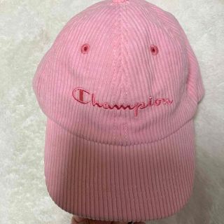 チャンピオン(Champion)のChampionチャンピオンピンクキャップ　女の子　53〜55cm(キャップ)