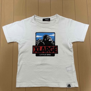 エクストララージ(XLARGE)のXLARGE kids Tシャツ　110㎝　白(Tシャツ/カットソー)