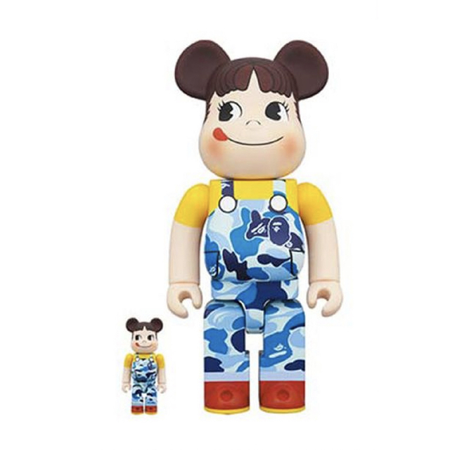 BE＠RBRICK BAPE(R) ペコちゃん100% & 400% ブルー | www.fleettracktz.com