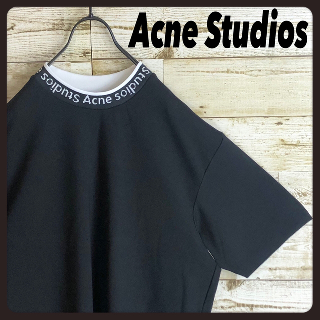 トップスAcne Studios アクネ ストゥディオズ モックネック tシャツ