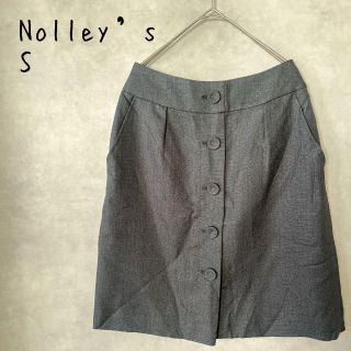 ノーリーズ(NOLLEY'S)のNolley’s ノーリーズ　ミニスカート　S グレイ(ミニスカート)