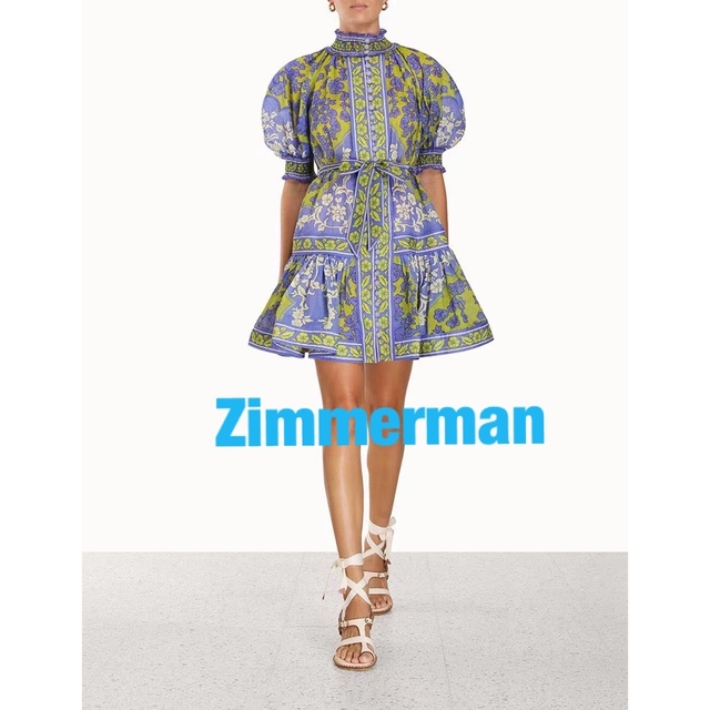 ❇️Zimmermann❇️23早春新作シーマーマンワンピース | フリマアプリ ラクマ