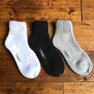 ワンエルディーケーセレクト(1LDK SELECT)の【新品】UNIVERSAL PRODUCTS SOCKS【3足】ソックス 靴下(ソックス)