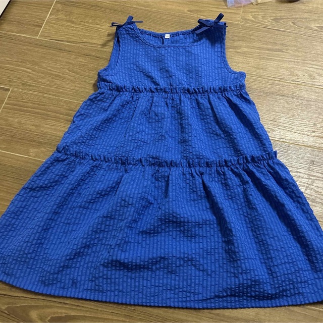 しまむら(シマムラ)のクロッシー しまむらワンピース　120 キッズ/ベビー/マタニティのキッズ服女の子用(90cm~)(ワンピース)の商品写真