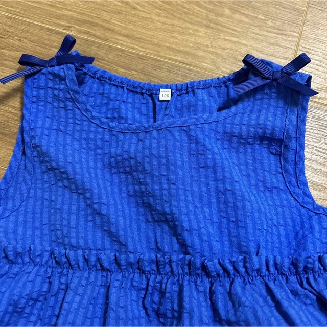 しまむら(シマムラ)のクロッシー しまむらワンピース　120 キッズ/ベビー/マタニティのキッズ服女の子用(90cm~)(ワンピース)の商品写真