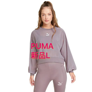 プーマ(PUMA)の【PUMA】 T7メッシュパネル  クルーネック  スウェットシャツ(トレーナー/スウェット)
