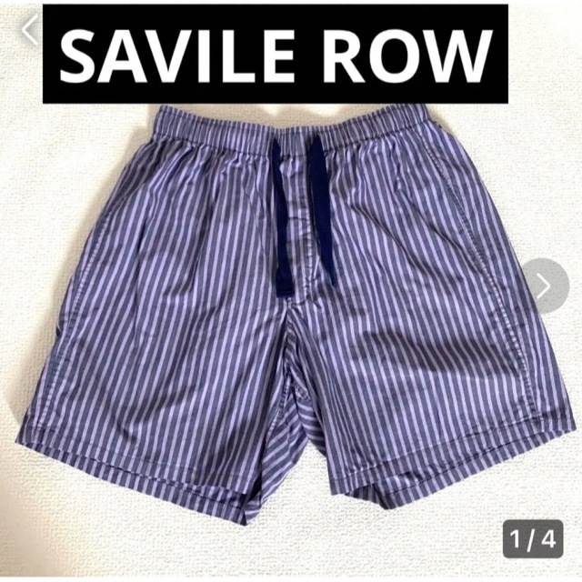 Savile Row(セヴィルロウ)のセヴィルロウ　ハーフパンツ ショートパンツ　夏　リゾート　メンズショートパンツ メンズのパンツ(ショートパンツ)の商品写真