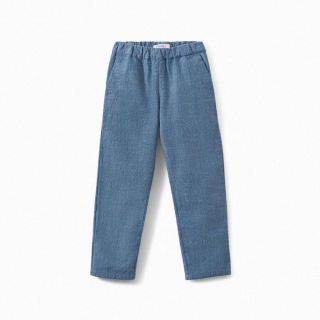 ボンポワン(Bonpoint)のボンポワン bonpoint デニム パンツ ズボン 21SS チェリー 8Ａ(パンツ/スパッツ)