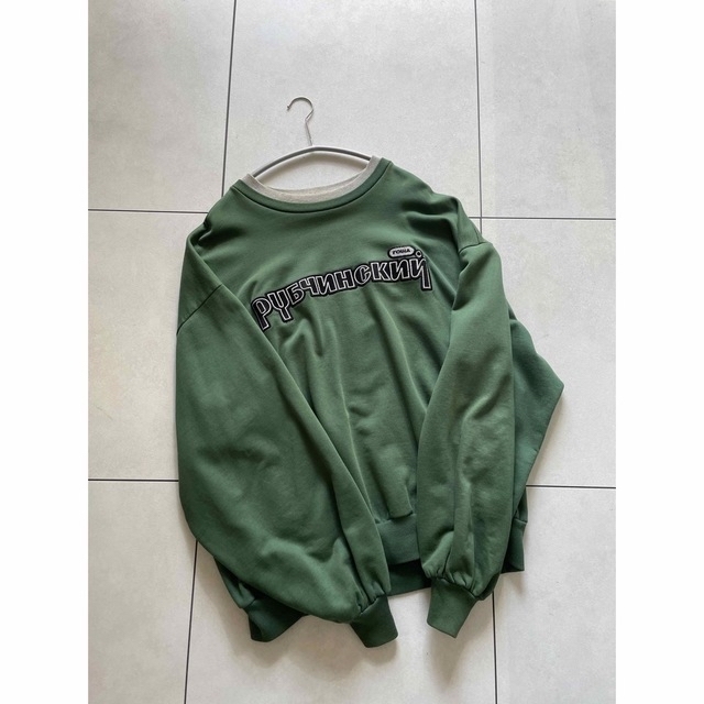 Gosha rubchinskiy ドッキングスウェット green