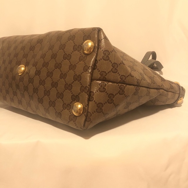 GUCCI グッチ 207291 スタッズGGクリスタル トートバッグ 【再入荷