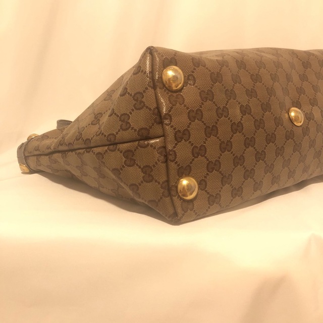 GUCCI グッチ 207291 スタッズGGクリスタル トートバッグ 【再入荷