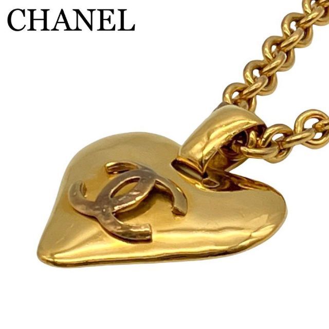 CHANEL、GOLDメッキ、チャームネックレス、ココマーク、ハイクラス