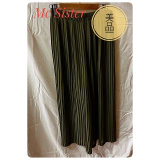 エムシーシスター(Mc Sister)の【美品】Mc Sister エムシーシスター プリーツ ロングパンツ(その他)