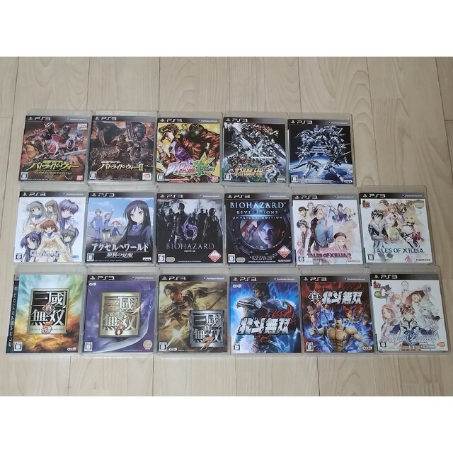 PS3ソフト 無双シリーズ・テイルズシリーズ・スーパーロボット大戦等リーズ・