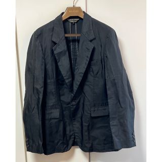 コムデギャルソンオムプリュス(COMME des GARCONS HOMME PLUS)の傑作アーカイブ❗️入手困難コムデギャルソンオムプリュス　ブラックジャケット　M(テーラードジャケット)