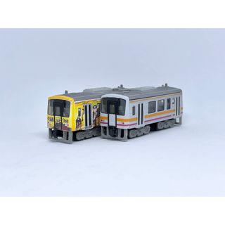 バンダイ(BANDAI)のBトレインショーティー　キハ120形　ナルト列車　津山線色　2両(鉄道模型)