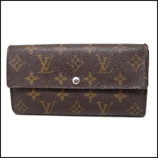 ルイヴィトン(LOUIS VUITTON)の★ルイヴィトン モノグラム ファスナー付き長財布 ポルトフォイユ・サラ★(財布)