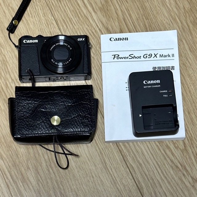 Canon(キヤノン)のCanon PowerShot G9 X Mark Ⅱ スマホ/家電/カメラのカメラ(コンパクトデジタルカメラ)の商品写真