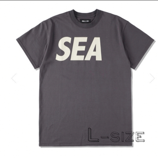 ウィンダンシー(WIND AND SEA)のwind and sea Tシャツ　チャコールLサイズ(Tシャツ/カットソー(半袖/袖なし))