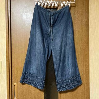 ディズニーコレクション ピンクハウス 小花柄 ロゴ刺繍 パンツ - 通販