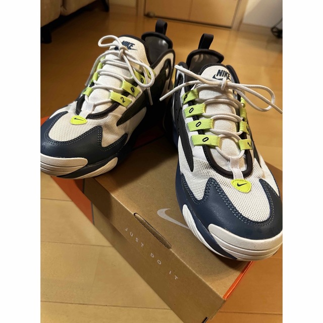 最終価格！NIKE ZOOM 2K 25.5cm 室内履き、中敷使用で美品です！