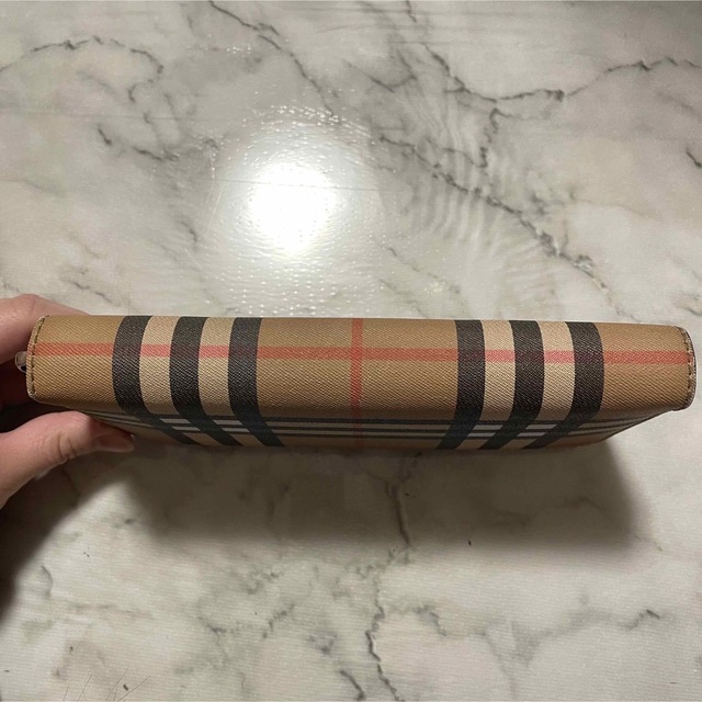 BURBERRY(バーバリー)のBURBERRY バーバリー ラウンドファスナー長財布 ロゴ メンズ レディース メンズのファッション小物(長財布)の商品写真