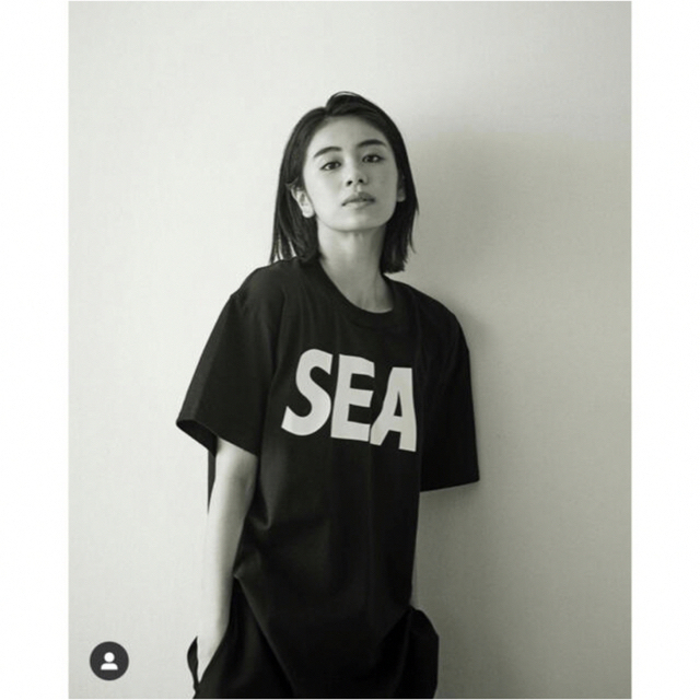 WIND AND SEA(ウィンダンシー)のwind and sea Tシャツ　BLACK   Lサイズ メンズのトップス(Tシャツ/カットソー(半袖/袖なし))の商品写真