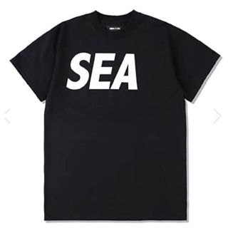 ウィンダンシー(WIND AND SEA)のwind and sea Tシャツ　BLACK   Lサイズ(Tシャツ/カットソー(半袖/袖なし))