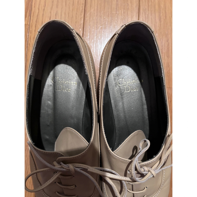 Christian Dior(クリスチャンディオール)のクリスチャンディオール　レースアップシューズ　24.5cm 中古 レディースの靴/シューズ(ローファー/革靴)の商品写真