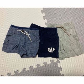 ギャップ(GAP)のカズ様専用　GAP 6-12month 70 短パン３枚セット(パンツ)