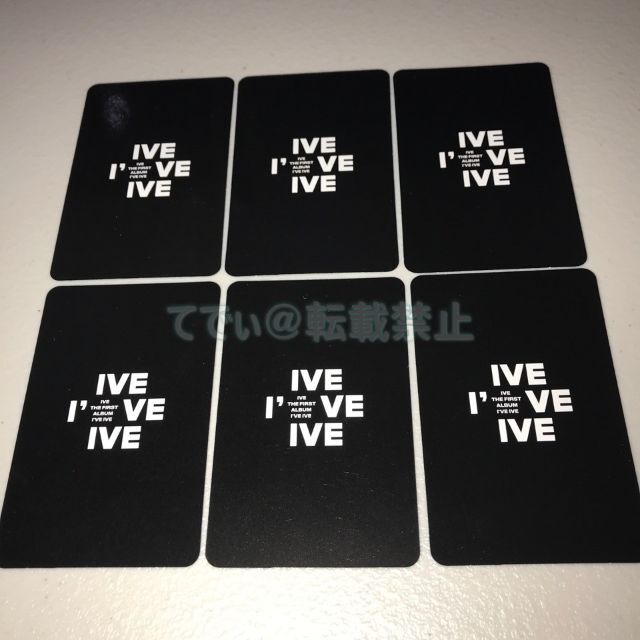 IVE 『I'VE IVE』JEWEL ver.封入トレカ6枚セットの通販 by てで IVE 『I'VE IVE』JEWEL ver.封入トレカ6枚セットの通販 by てで