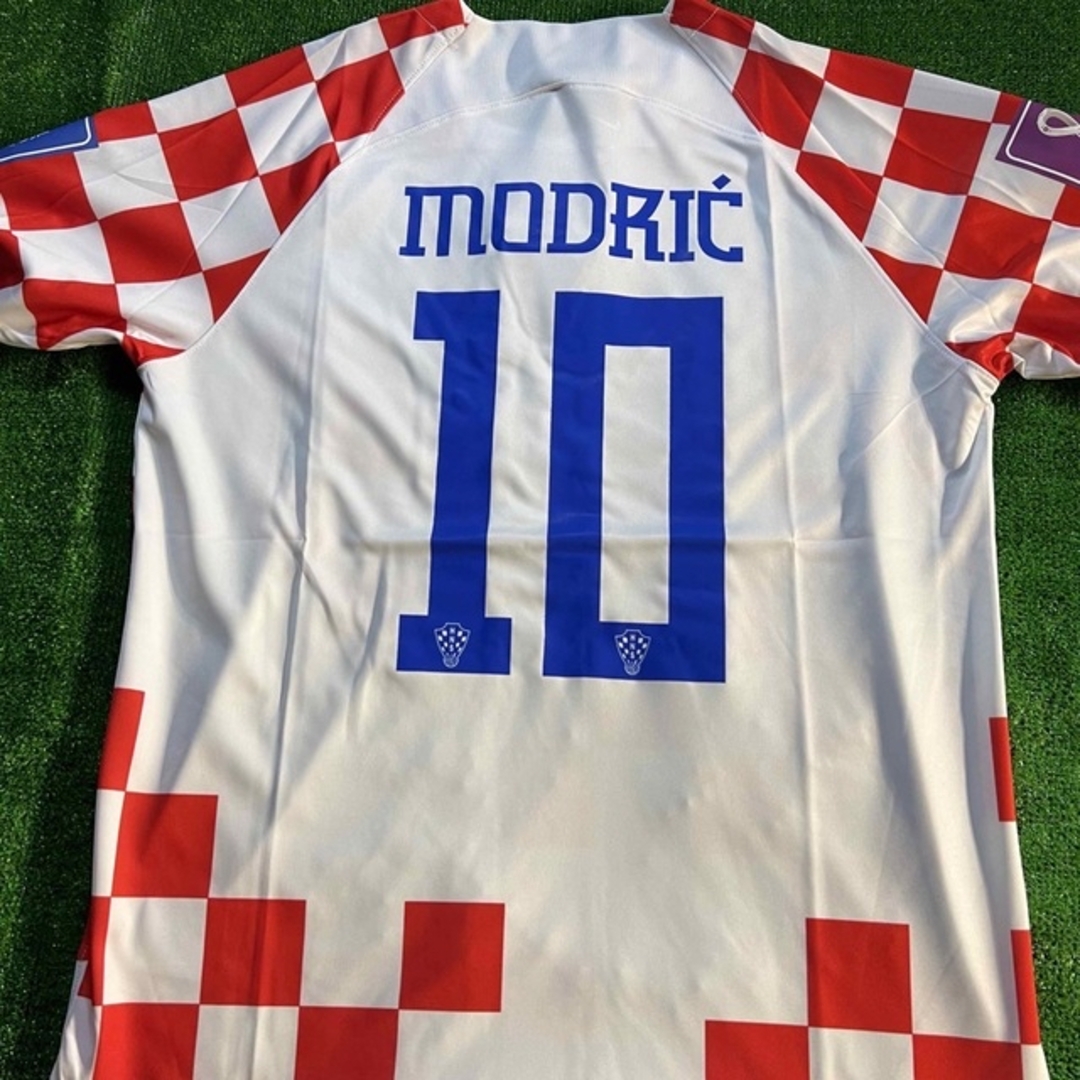 【新品】モドリッチ クロアチア代表(H) 2022W杯 no.10 パッチ付き